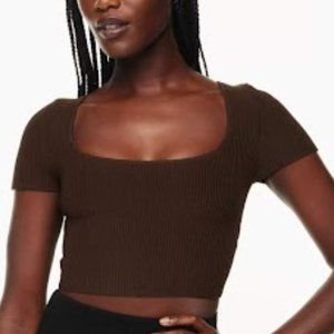 Babaton sculpt knit top